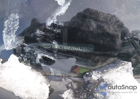 2013 Hyundai Accent Gls z USA, uszkodzony, nr VIN KMHCT4AE2DU329928